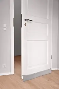 Boudin de porte décoratif anthracite - 1 mètre