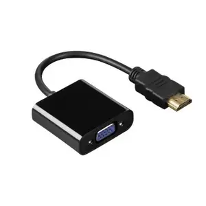 Hama 00083215 câble vidéo et adaptateur HDMI VGA (D-Sub) Noir