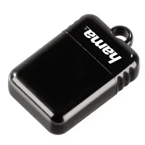 Hama Smartly USB 2.0 16GB black lecteur USB flash 16 Go USB Type-A Noir