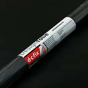 Adhésif décoratif d-c-fix® Uni mat noir 2m x 0.45m