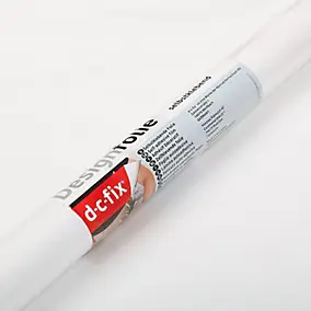 Adhésif décoratif d-c-fix® Uni brillant blanc 2m x 0.45m