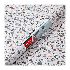 Adhésif décoratif d-c-fix® pierre Terrazzo 2 m x 45 cm