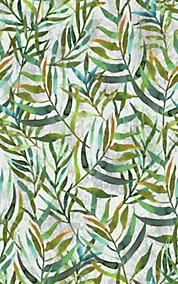 Film adhésif décoratif D-C-Fix Dekore Lorina PVC avec adhésif feuillage lisee mat et satiné vert L. 200 x l. 45 cm