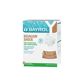 Desalgin Shock Bayrol 1.6kg pour Piscine