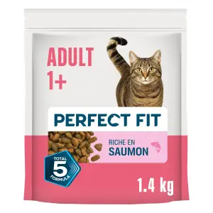 PERFECT FIT Croquettes au saumon pour chats stérilisés adultes 1,4kg