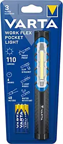 Lampe de poche Varta Work Flex light 110 lumens