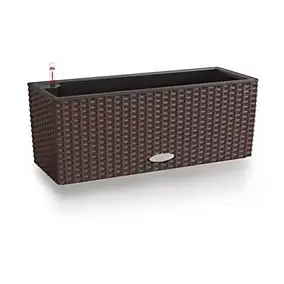 Jardinière plastique LECHUZA Balconera cottage moka 50 x 19 x h.19 cm