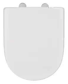 Abattant WC déclipsable blanc avec frein de chute Exclusive