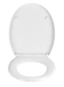 Abattant WC Wenko Credava blanc avec frein de chute