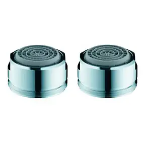 Mousseur de robinetterie Mâle 24 x 1 Hansgrohe Ecosmart lot de 2