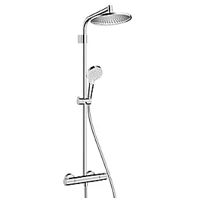 Colonne de douche thermostatique Hansgrohe Showerpipe Crometta S 240 vario