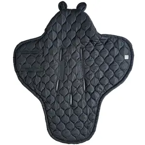 Couverture nomade pour bébé Recy black-light brown