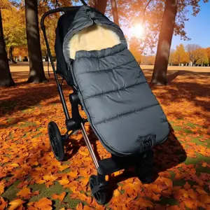 Chancelière thermique SHEEP anthracite pour poussette