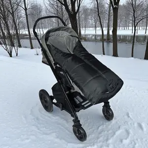 Chancelière thermique SANDY noir et gris pour poussette