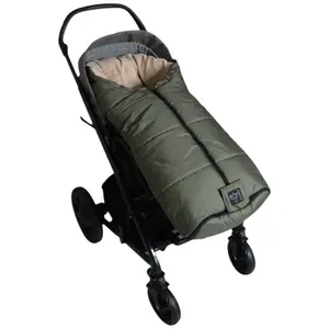 Chancelière thermique SANDY kaki et camel pour poussette