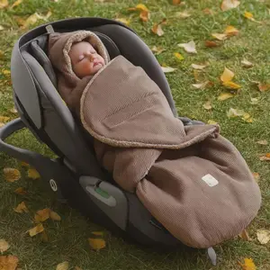 Couverture nomade CALLIE CORD caribou