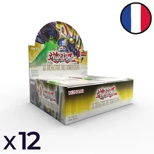 Lot de 12 Displays de 24 Boosters Le Désastre des Dimensions - Yu-Gi-Oh! FR