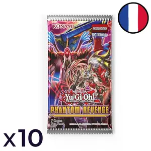 Lot de 10 Boosters La Vengeance Fantôme - Yu-Gi-Oh! FR