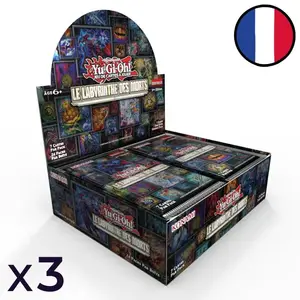 Lot de 3 Boites de 24 Boosters Le Labyrinthe des Morts - Yu-Gi-Oh! FR