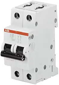 Disjoncteur bipolaire courbe D 16A ABB