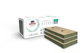 Panneau de laine de verre Murs URSA Serenity 1,35 x 0,6m Ép. 12 cm R. 3,75 m².k/w (lot de 5 panneaux)