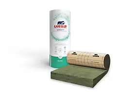 Rouleau laine de verre mur URSA Serenity 32 RK 2,7 x1,2m R=3,15m².k/w Ép. 101mm