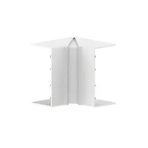 Angle intérieur pour Jonction deux goulottes 65 x 130 mm - GGK
