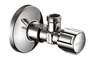 Robinet d'arrêt chromé 1/2-3/8 le robinet