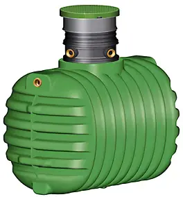 Cuve à enterrer récupérateur eau de pluie Graf Cristal 2650L