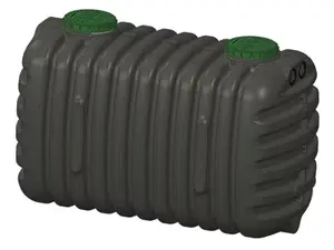 Fosse toutes eaux 3000 L avec couvercle à visser