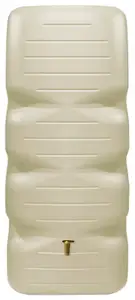 Récupérateur d'eau Cubus 340 L sable avec robinet PE