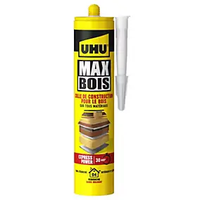 Colle à bois sans PU UHU, cartouche 380g