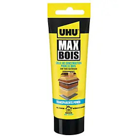Colle à bois UHU transparente , tube 85g