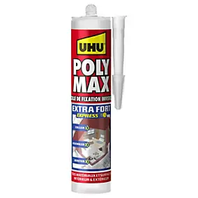 Colle mastic extra forte express UHU invisible 300g