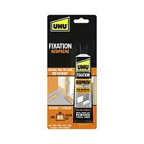 Colle de fixation néoprène UHU beige tube 125g