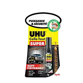 Colle UHU Colle Tout Super format liquide 3 grammes