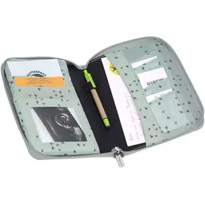 Protège carnet de santé Casual menthe florale