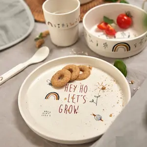 Assiette Hey ho let's grow vert Garden Explorer