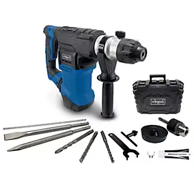 Perforateur filaire - énergie de frappe 7 J - puissance 1500 W - Scheppach DH1500Plus