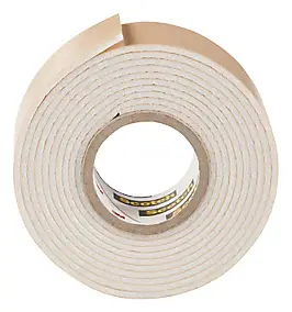 Double face miroir 3M 19 mm x 1.5 m blanc, 5 kg