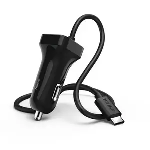 Hama 00183243 chargeur d'appareils mobiles Smartphone Noir Allume-cigare Auto