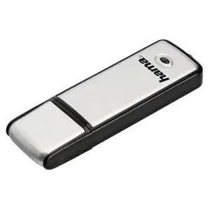 Hama Fancy lecteur USB flash 16 Go 2.0 Noir, Argent