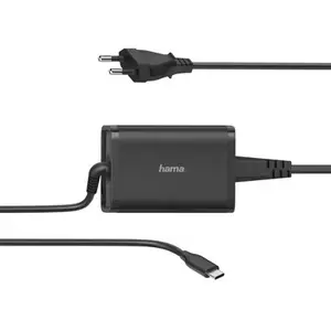 Hama 00200006 chargeur d'appareils mobiles Ordinateur portable, Smartphone, Tablette Noir Secteur Intérieure