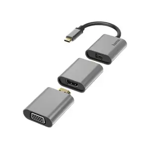 Hama 00200306 adaptateur graphique USB 4096 x 2160 pixels Gris