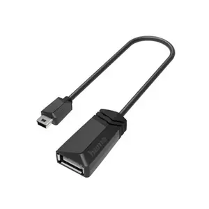 Hama 00200309 câble USB USB 2.0 Mini-USB B USB A Noir