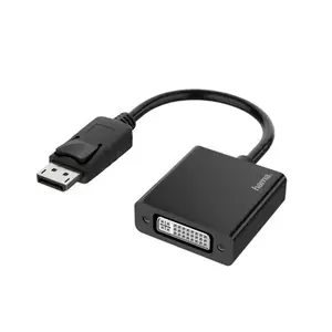 Hama 00200336 câble vidéo et adaptateur DisplayPort DVI-I Noir