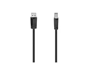 Hama 00200602 câble USB USB 2.0 1,5 m USB A USB B Noir