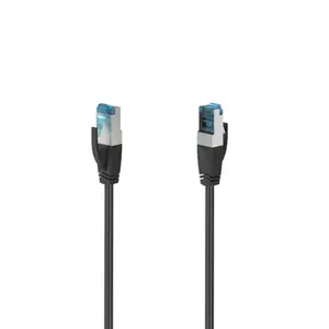 Hama 00200680 câble de réseau Noir 1,5 m Cat6a S/FTP (S-STP)