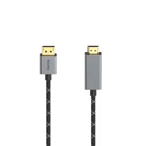 Hama 00200506 câble vidéo et adaptateur 1,5 m DisplayPort HDMI Noir