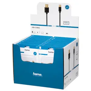 Câble USB-C, USB 2.0, doré, textile, 1,50 m, vendu à l'unité